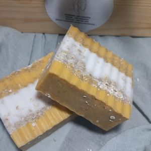 Jabón artesanal de avena